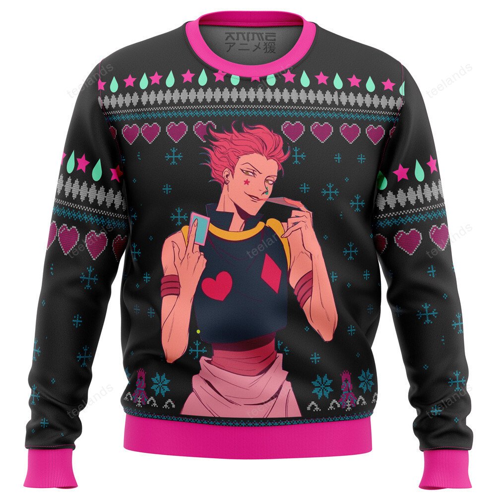 Hisoka 3D Christmas Sweater - Holiday Gift product image