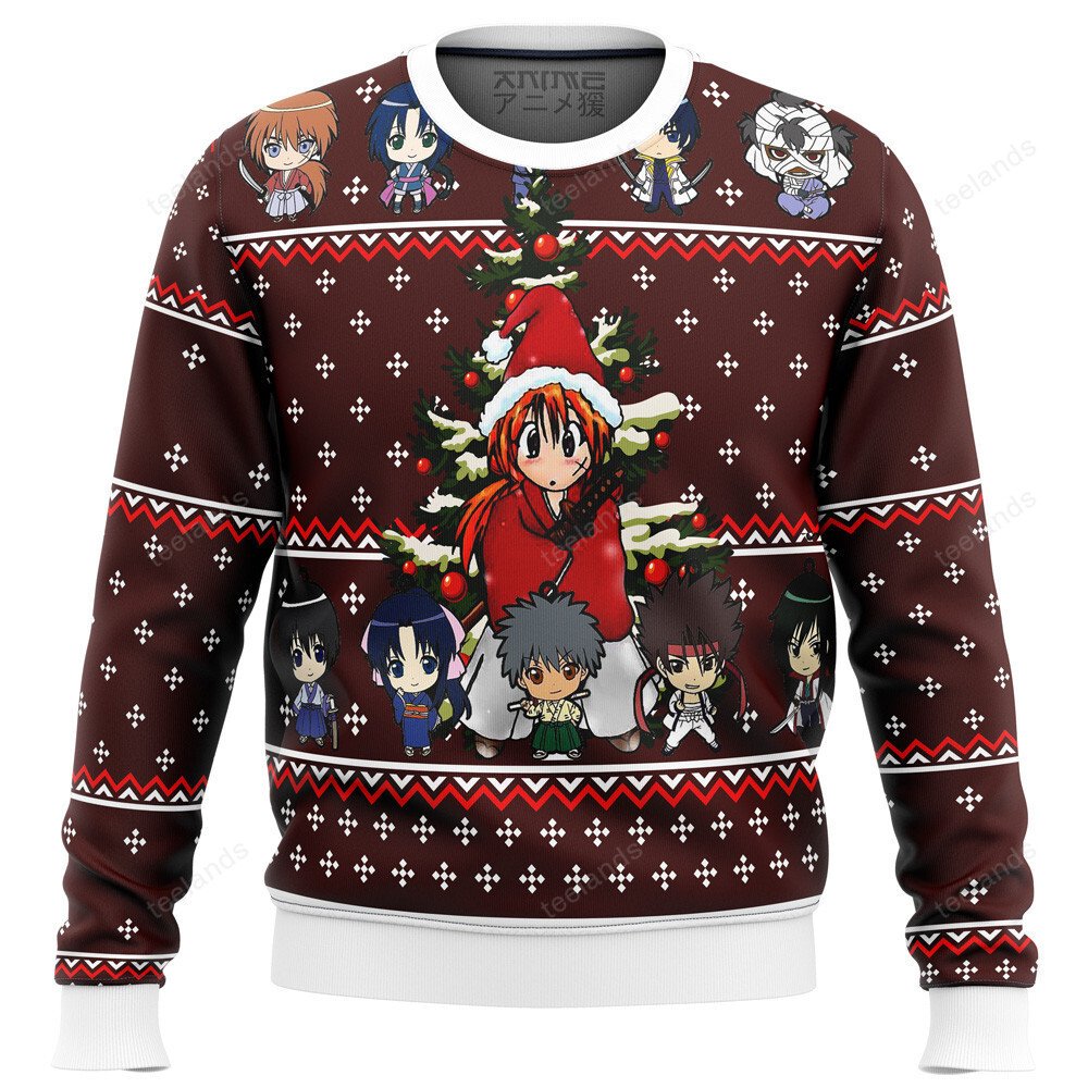 Samurai X 3D Christmas Sweater - Holiday Gift product image