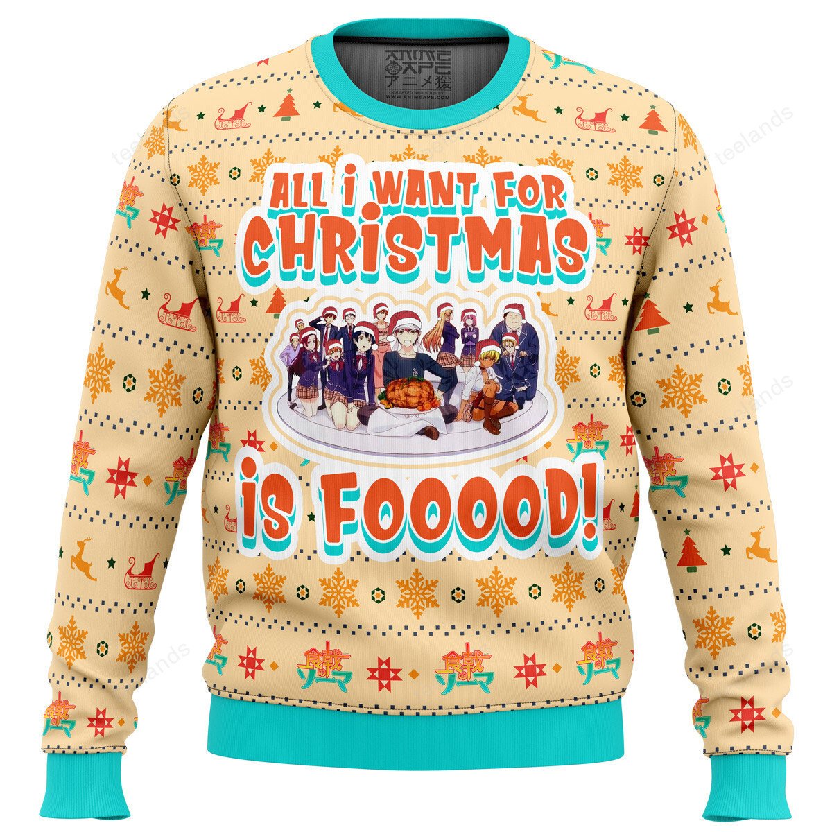 Impostor hiding Among Us 3D Christmas Sweater - Holiday Gift product image 3