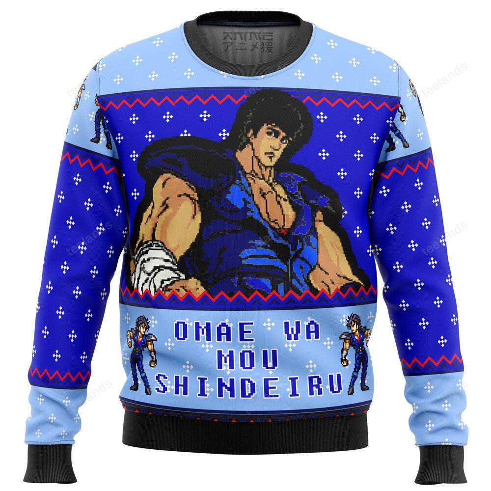 Goku all i want for Christmas is to reach over 9000 3D Christmas Sweater - Holiday Gift product image 5