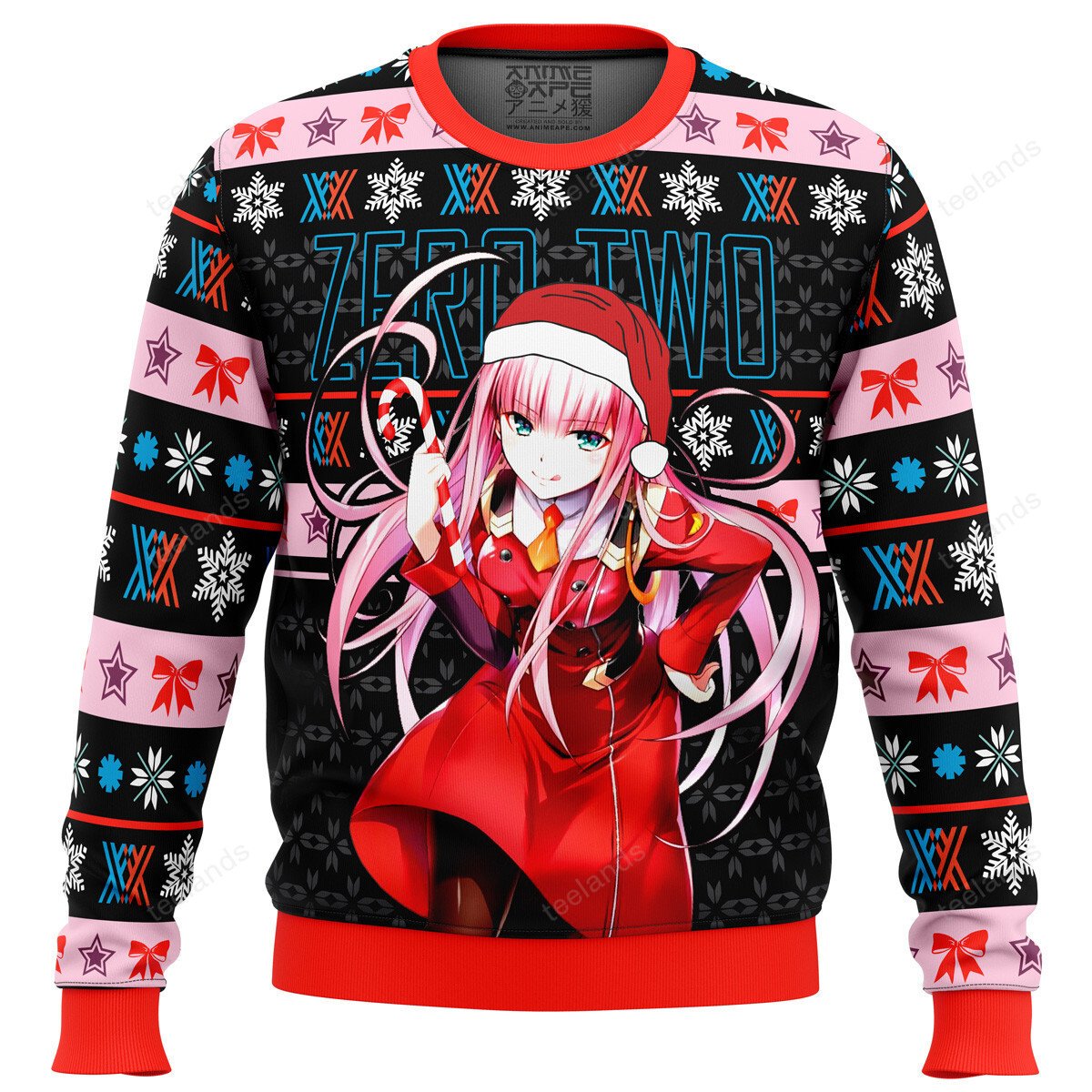 Takumi Fujiwara 3D Christmas Sweater - Holiday Gift product image 4