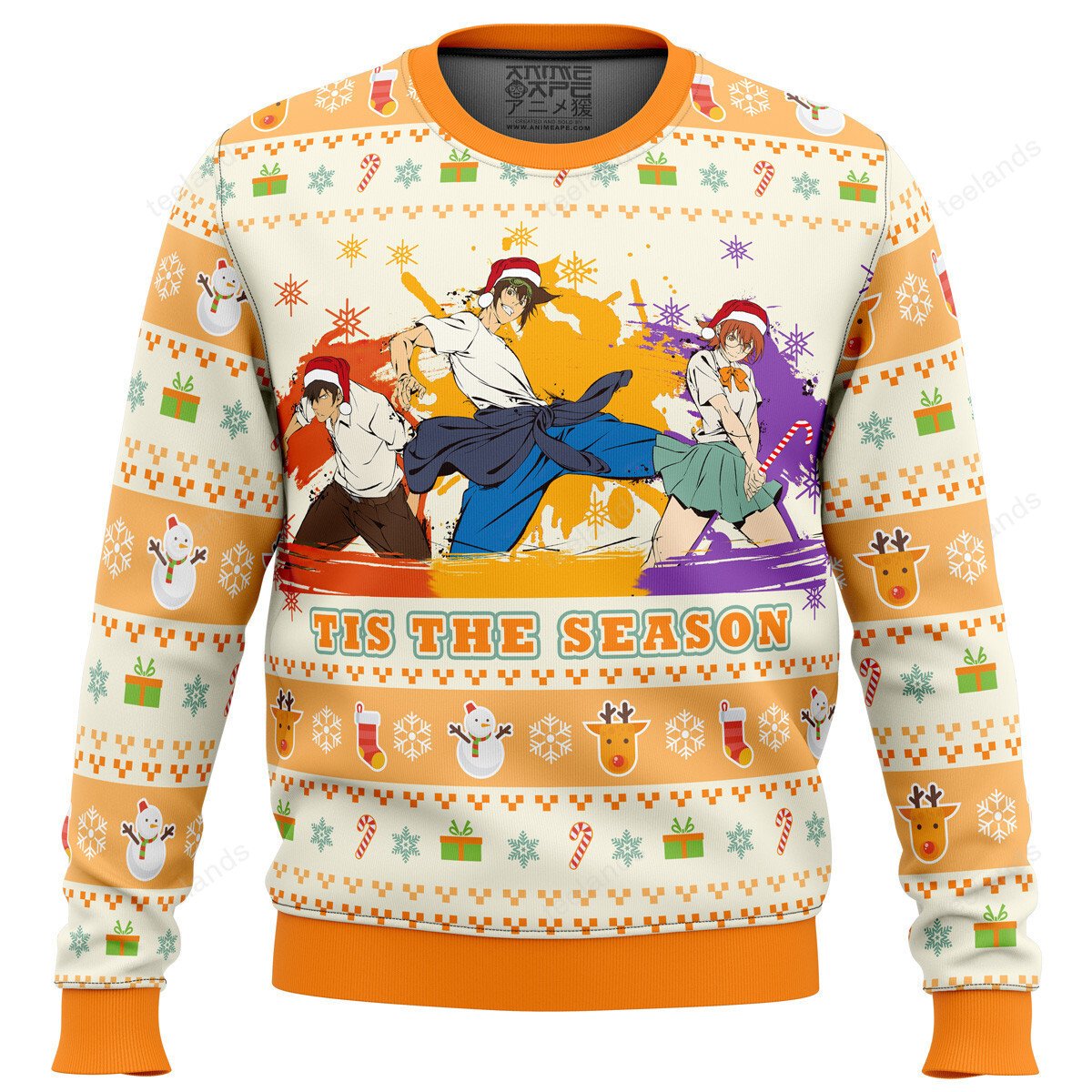 Zombie zim stole 3D Christmas Sweater - Holiday Gift product image 5