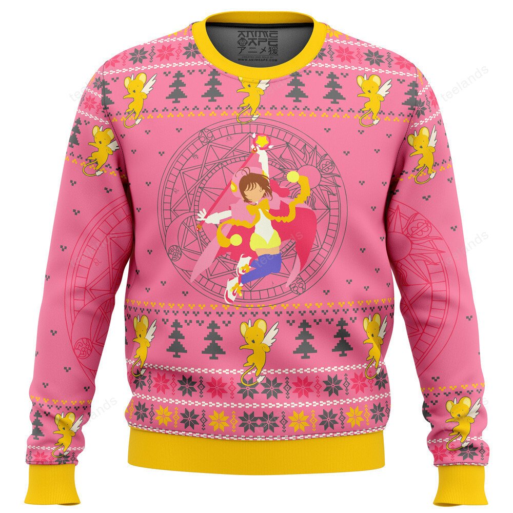 Cardcaptor Sakura 3D Christmas Sweater - Holiday Gift product image