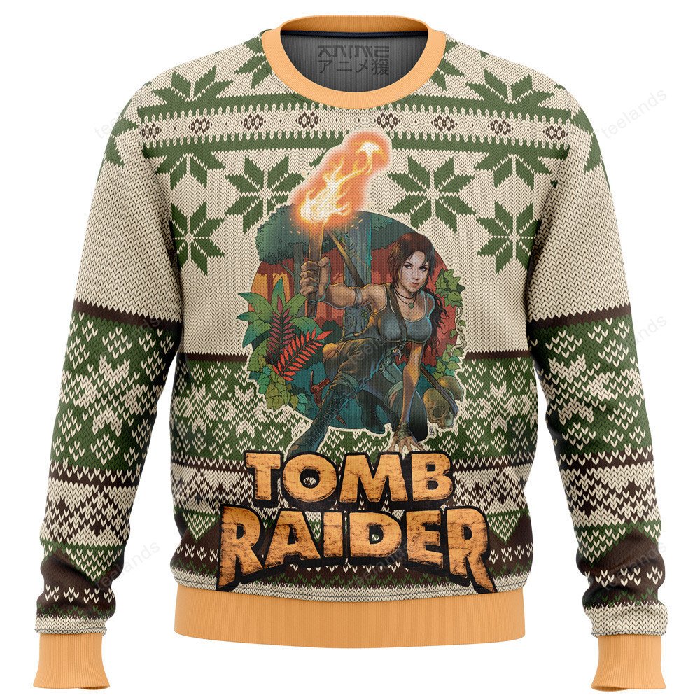Tomb Raider 3D Christmas Sweater - Holiday Gift product image