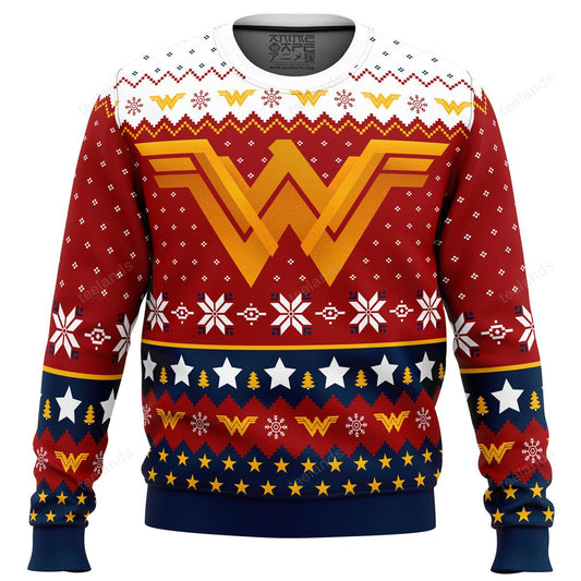 W 3D Christmas Sweater - Holiday Gift product image