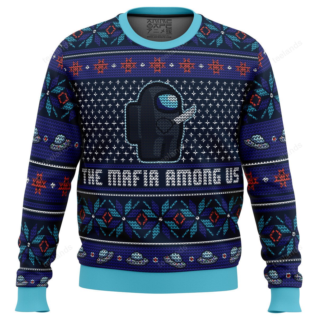 The mafia Among Us 3D Christmas Sweater - Holiday Gift product image