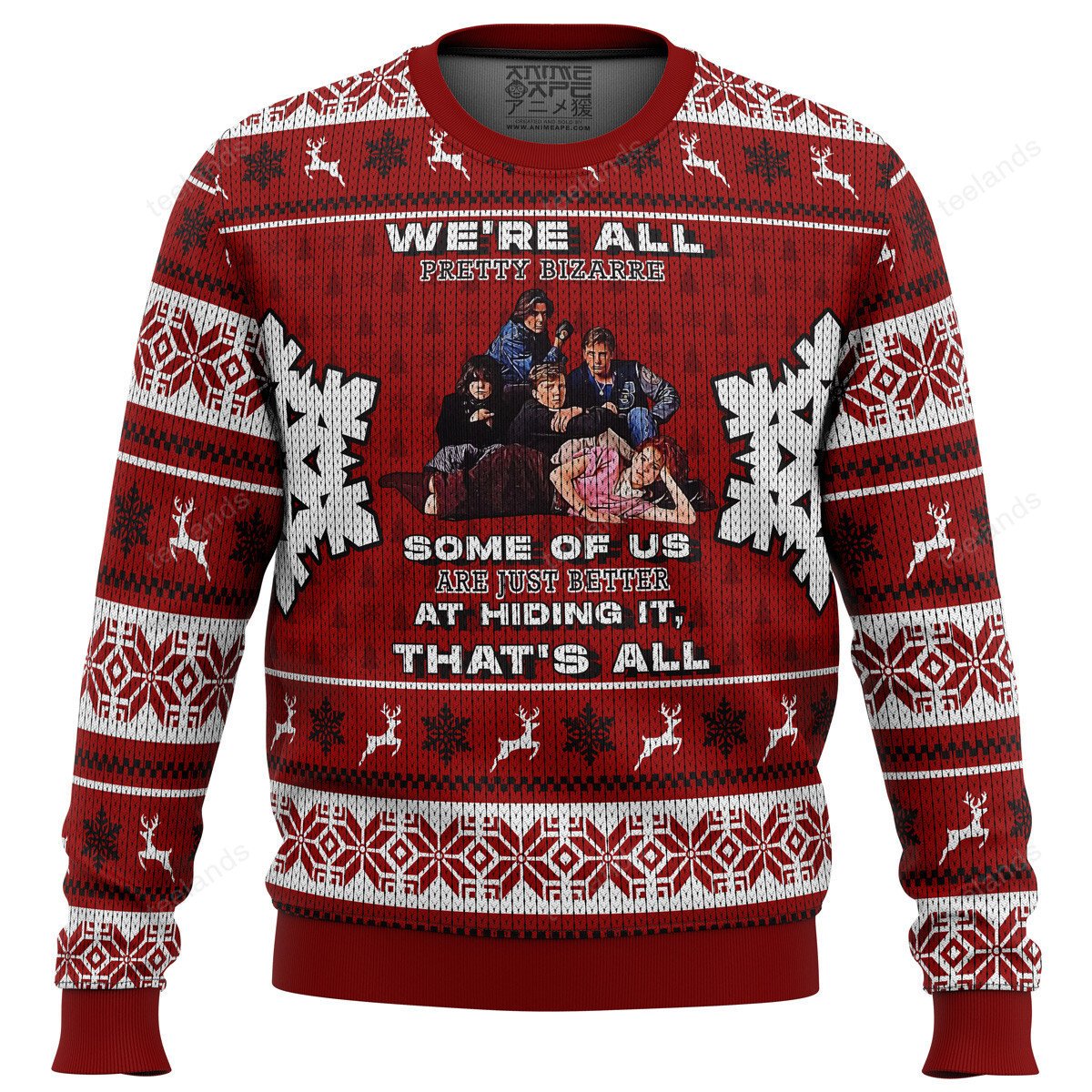 Keyblade Sora Kingdom Hearts 3D Christmas Sweater - Holiday Gift product image 4