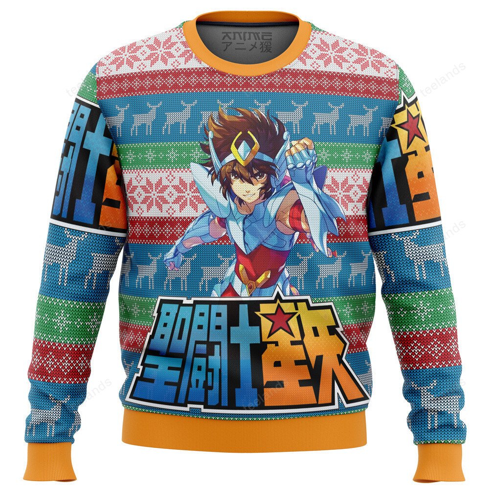 Saint Seiya 3D Christmas Sweater - Holiday Gift product image