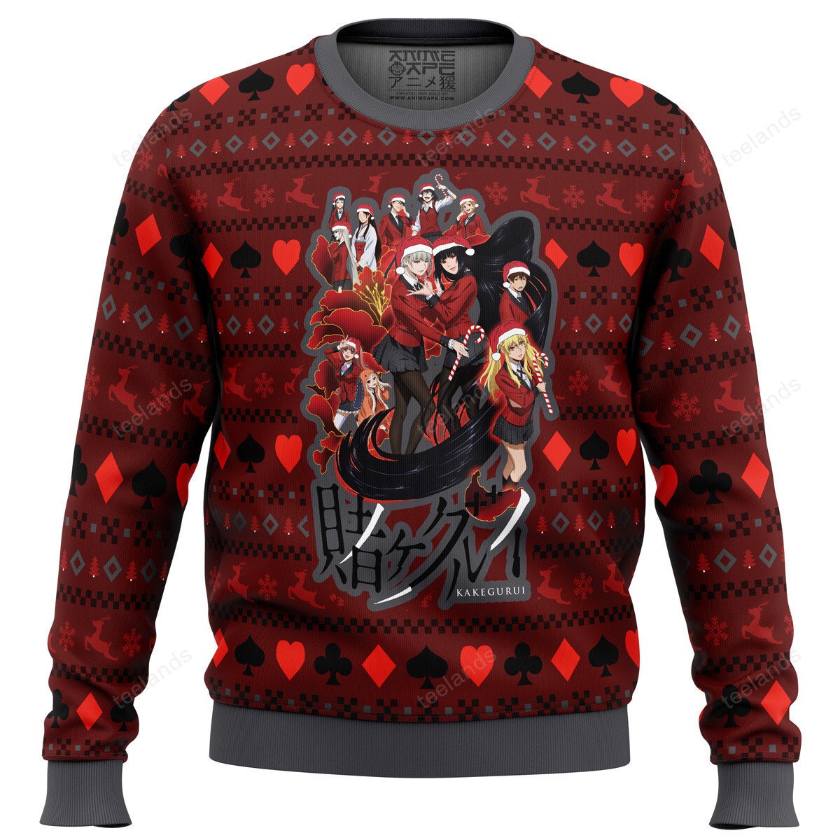 Zelda link gems 3D Christmas Sweater - Holiday Gift product image 3