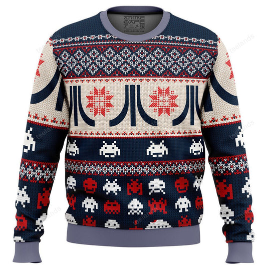 Atari classic 3D Christmas Sweater - Holiday Gift product image
