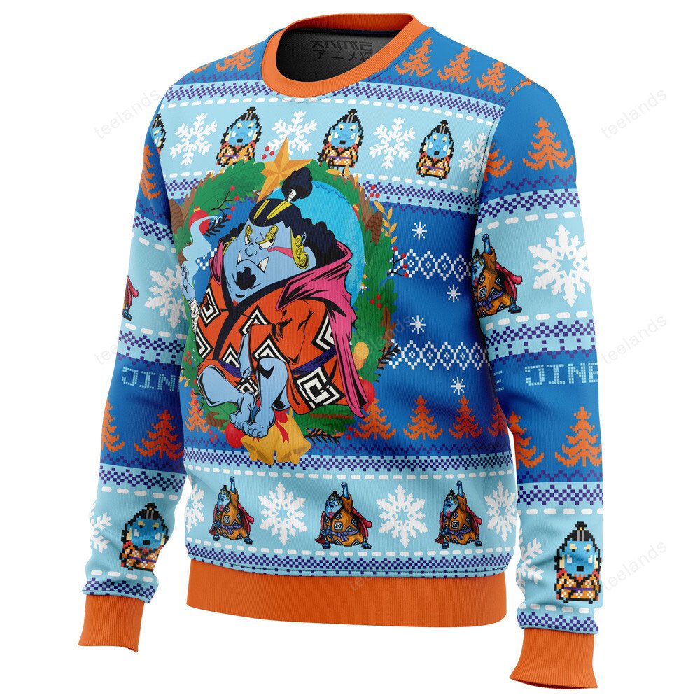 Christmas jinbe 3D Ugly Christmas Sweater - Holiday Gift product image 2