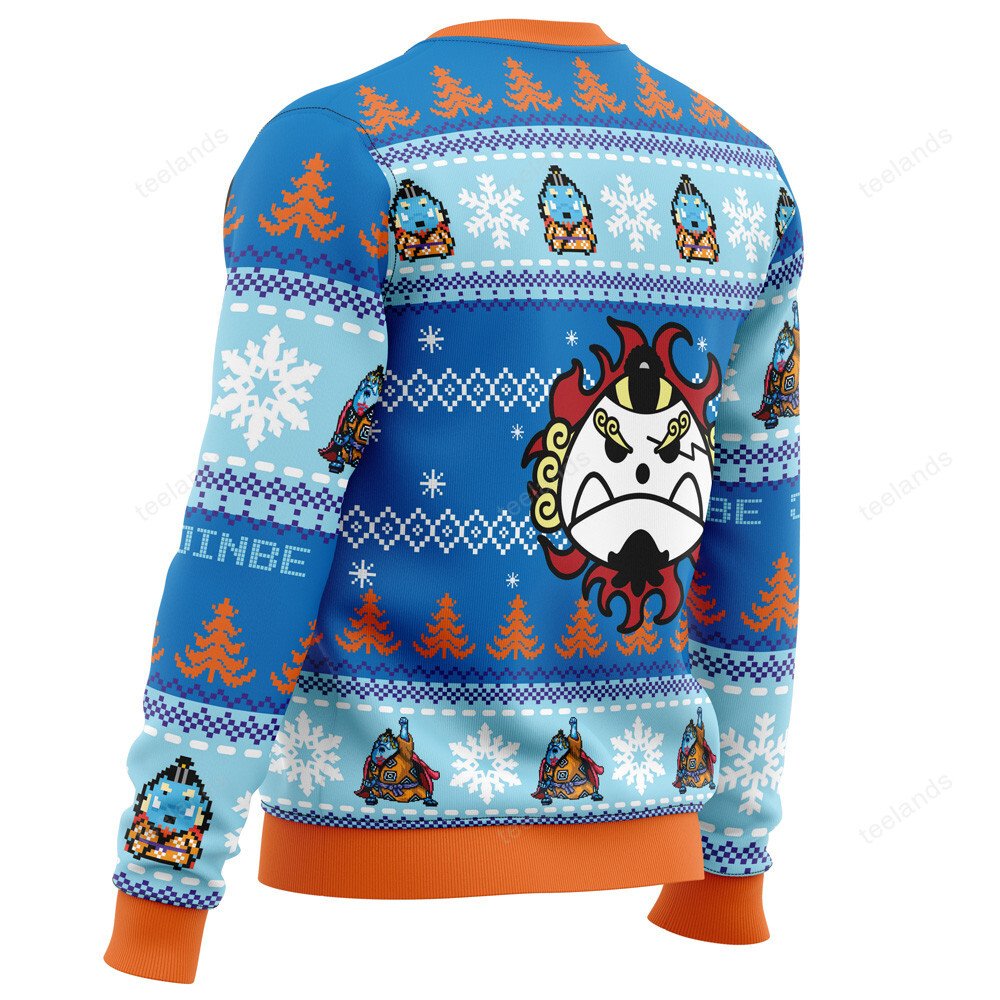 Christmas jinbe 3D Ugly Christmas Sweater - Holiday Gift product image 3
