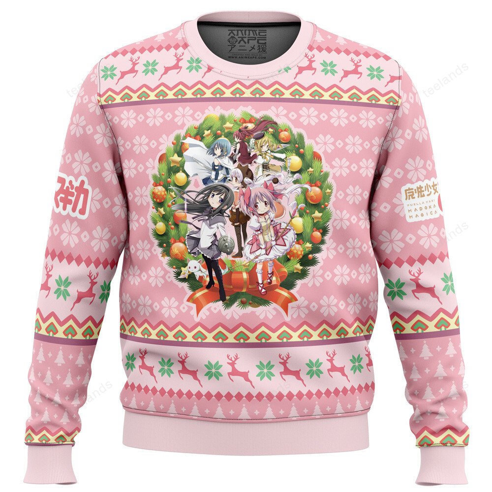 Madoka Magica 3D Christmas Sweater - Holiday Gift product image