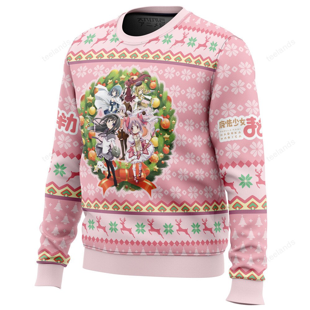 Madoka Magica 3D Christmas Sweater - Holiday Gift product image 2