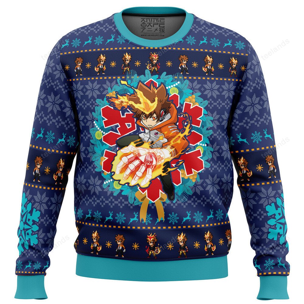 Tsunayoshi Sawada 3D Ugly Christmas Sweater - Holiday Gift product image