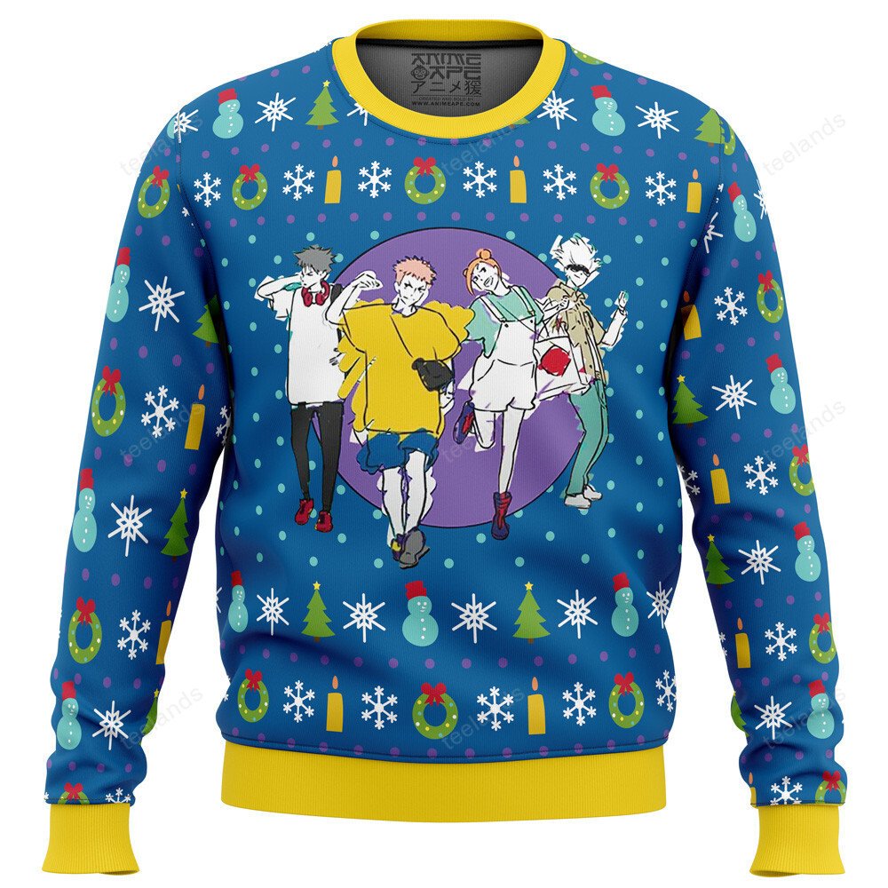 Jujutsu Kaisen 3D Christmas Sweater - Holiday Gift product image
