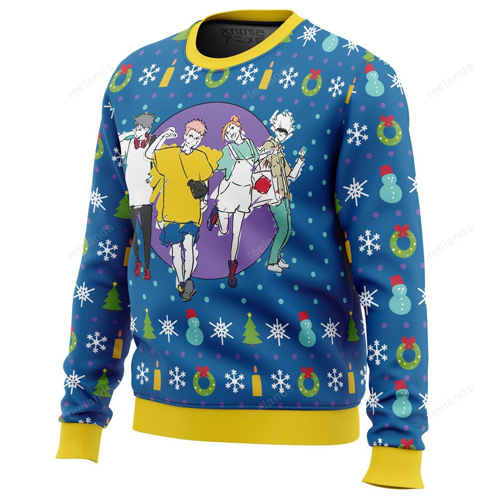 Jujutsu Kaisen 3D Christmas Sweater - Holiday Gift product image 2
