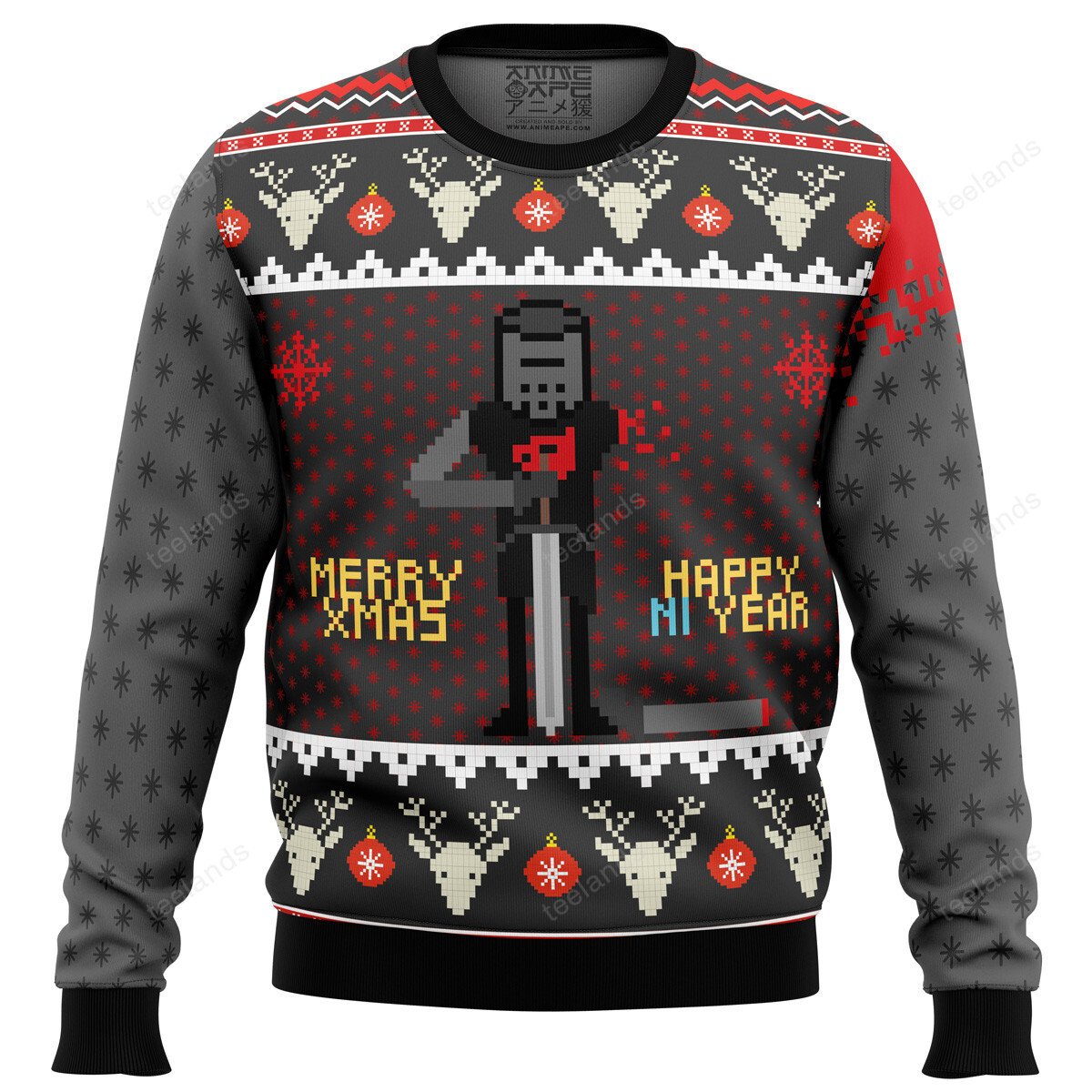 Merry xmas and happy ni year monty python 3D Ugly Christmas Sweater - Holiday Gift product image