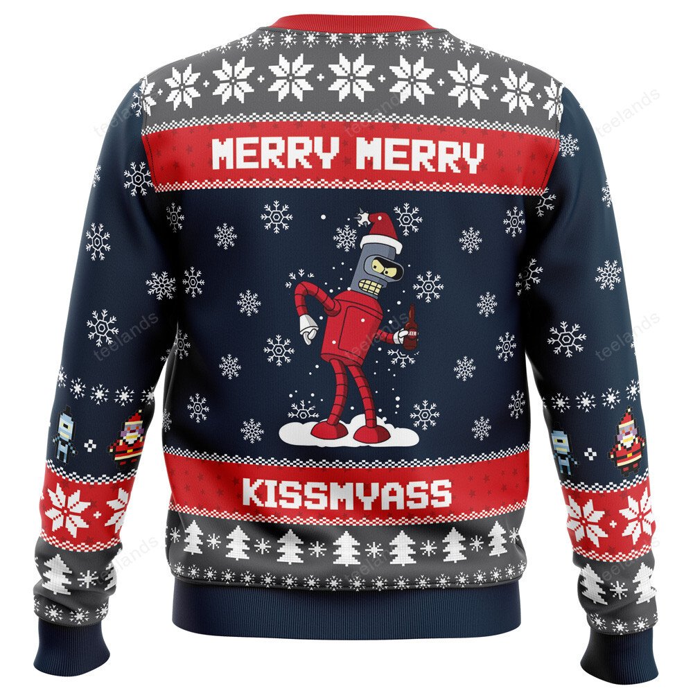 Hey we wish you a very 3D Christmas Sweater - Holiday Gift product image 4