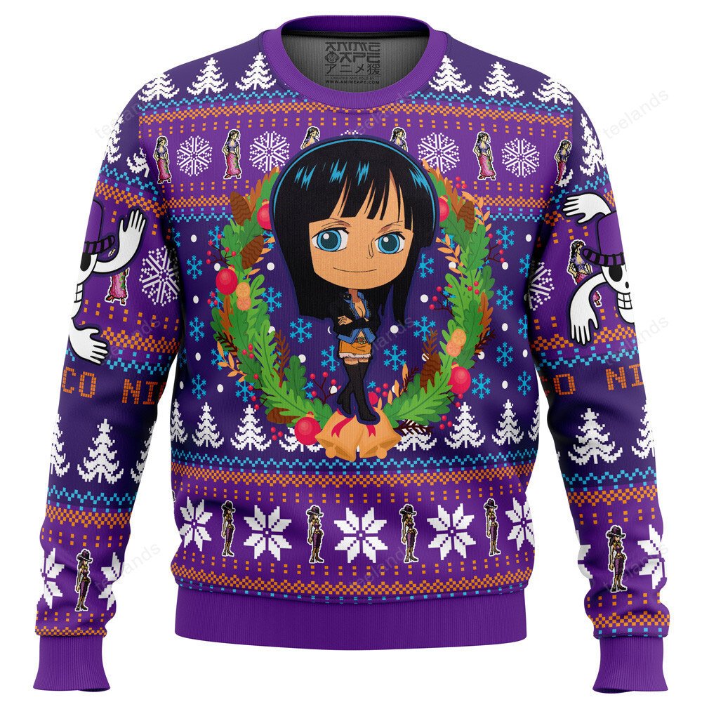 Nico Robin 3D Christmas Sweater - Holiday Gift product image