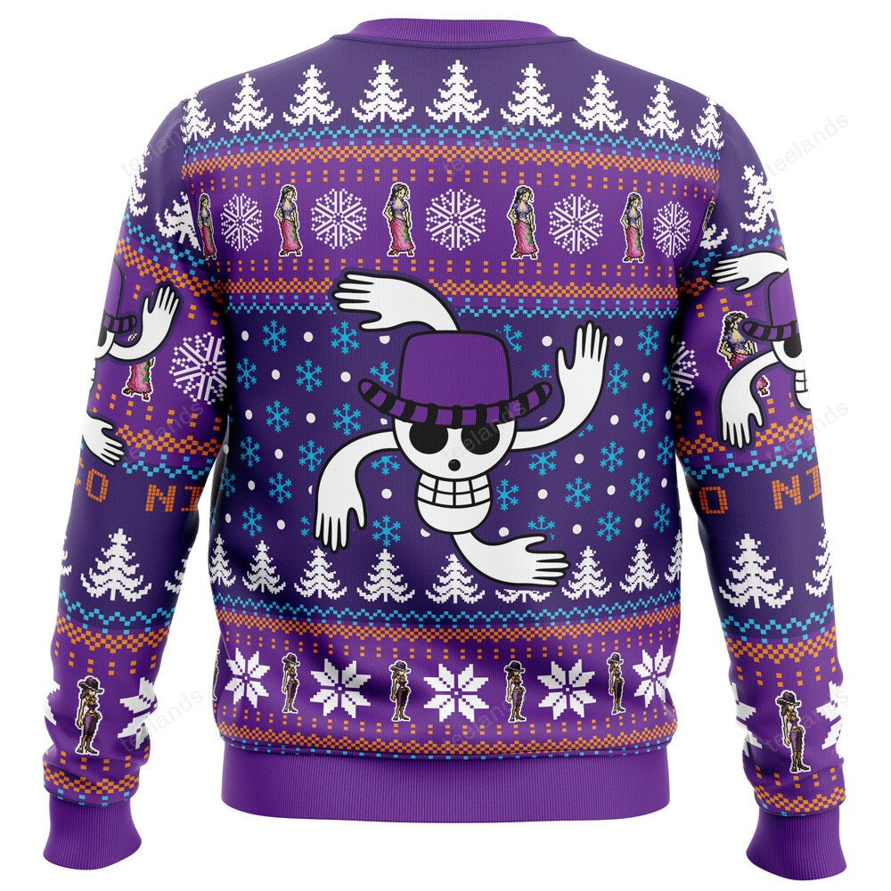 Nico Robin 3D Christmas Sweater - Holiday Gift product image 4