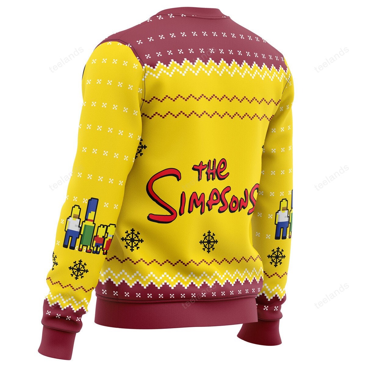 Worst xmas ever the simpsons 3D Ugly Christmas Sweater - Holiday Gift product image 3