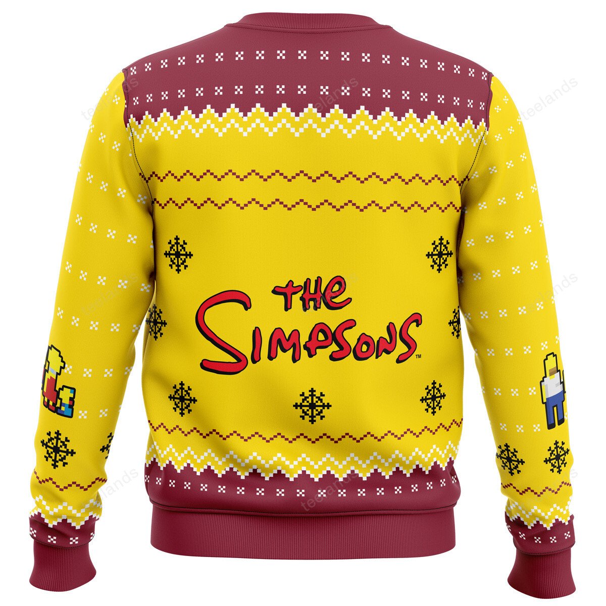 Worst xmas ever the simpsons 3D Ugly Christmas Sweater - Holiday Gift product image 2