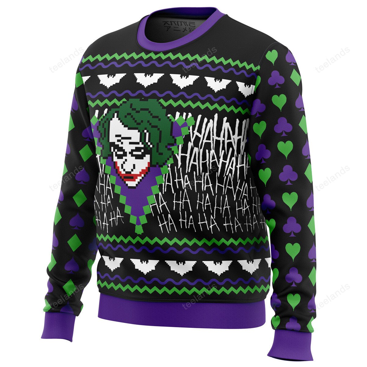 The Joker 3D Ugly Christmas Sweater - Holiday Gift product image 2