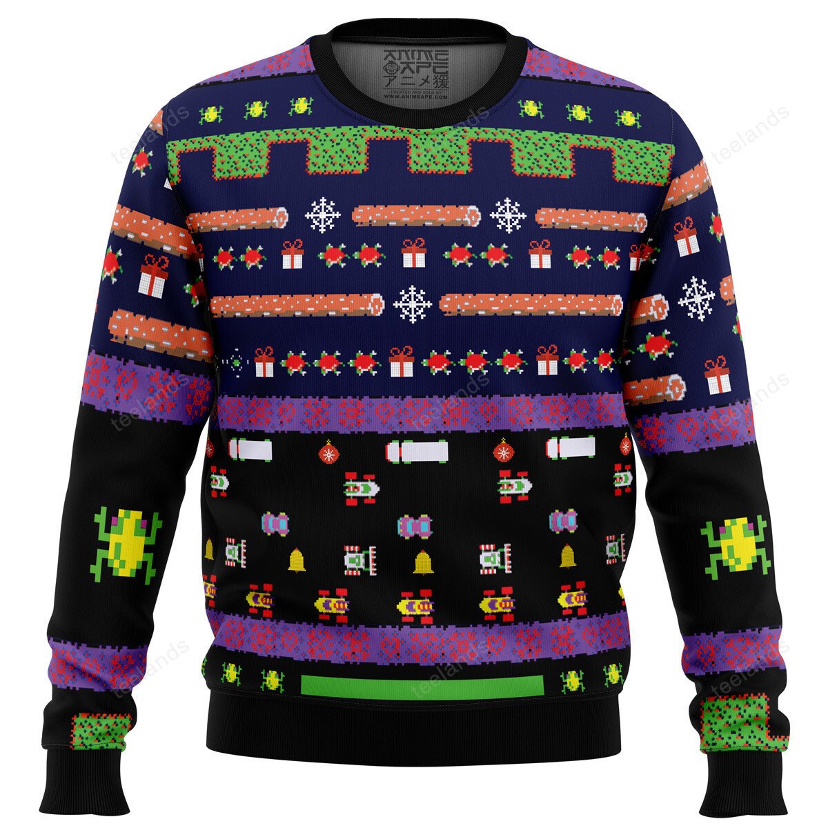 Frogger 3D Ugly Christmas Sweater - Holiday Gift product image