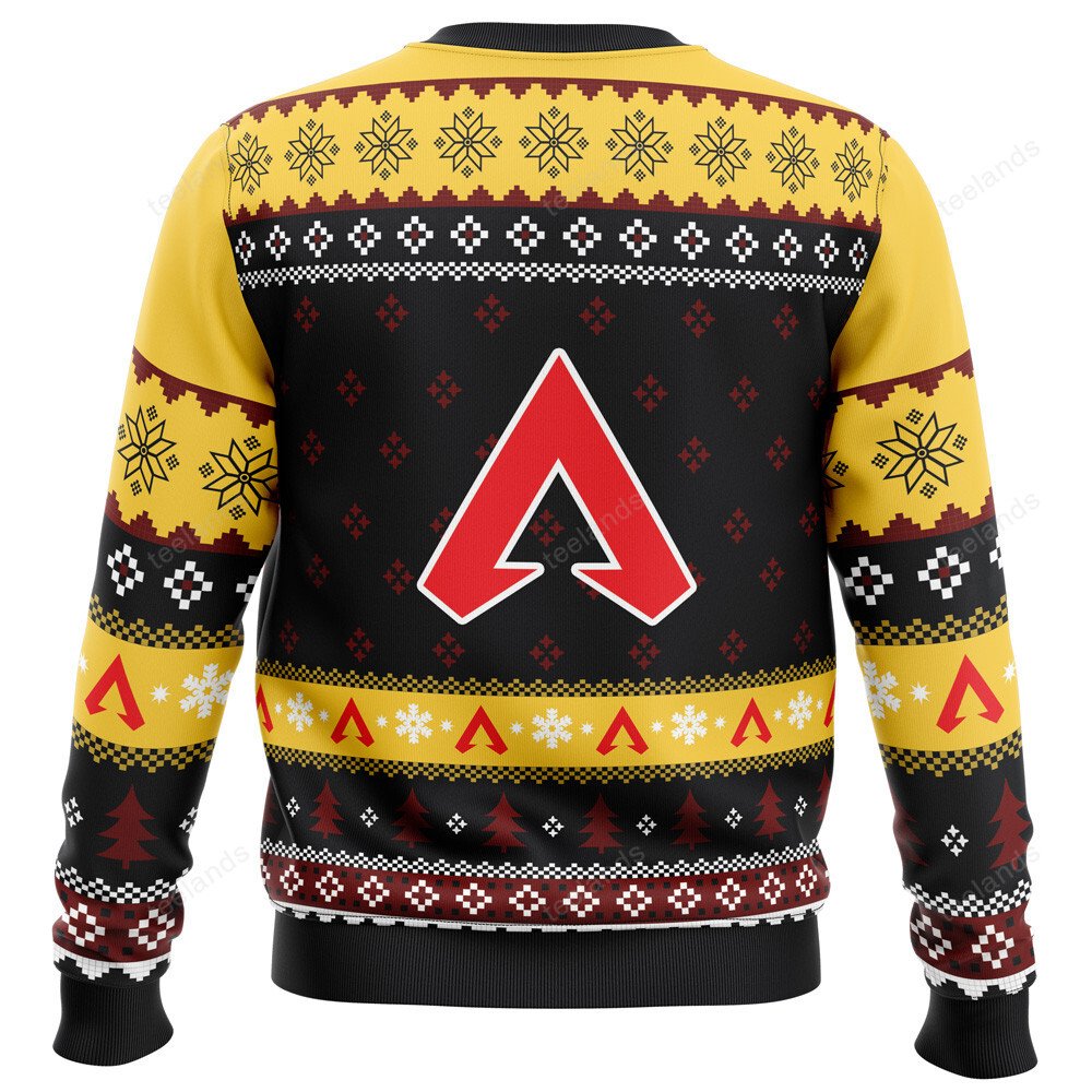 Predator rank apex legends 3D Ugly Christmas Sweater - Holiday Gift product image 4