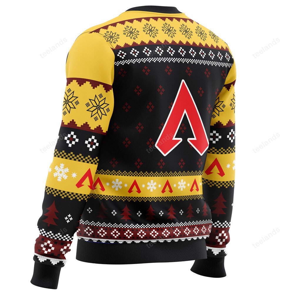 Predator rank apex legends 3D Ugly Christmas Sweater - Holiday Gift product image 3