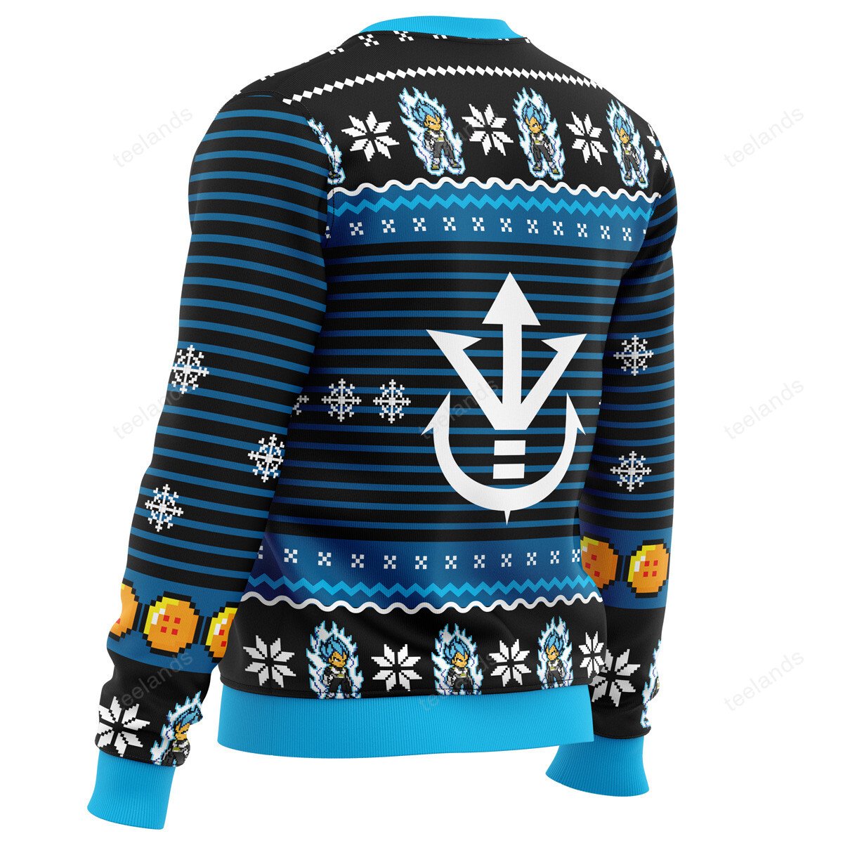 Vegeta 3D Christmas Sweater - Holiday Gift product image 3