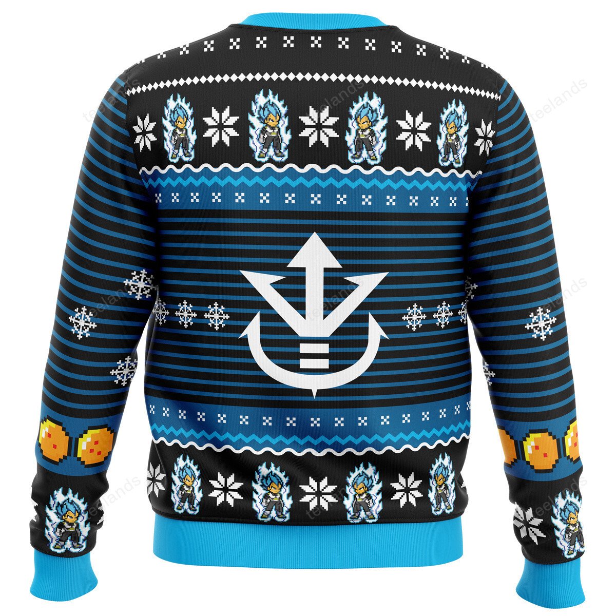 Vegeta 3D Christmas Sweater - Holiday Gift product image 4
