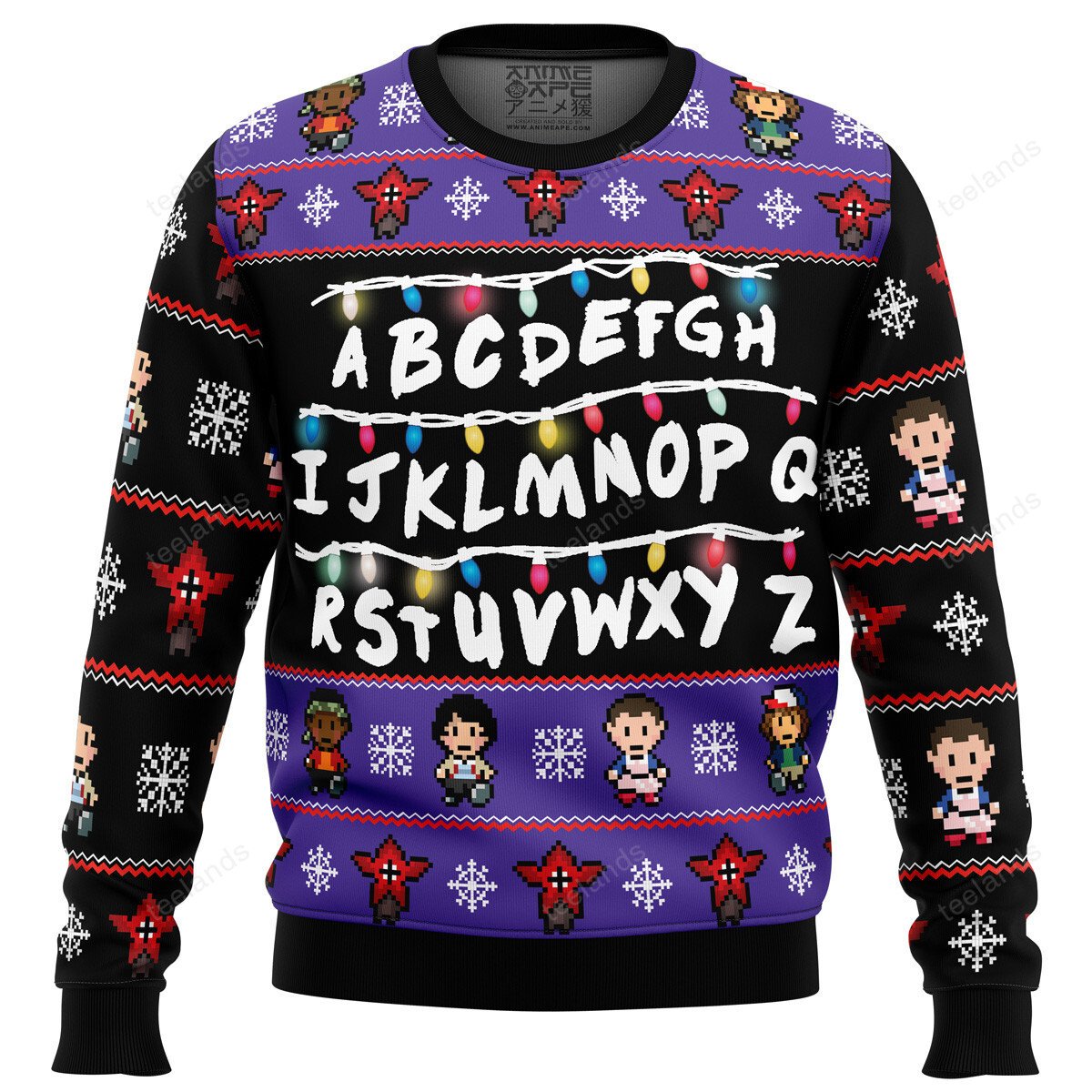 Stranger Things 3D Christmas Sweater - Holiday Gift product image