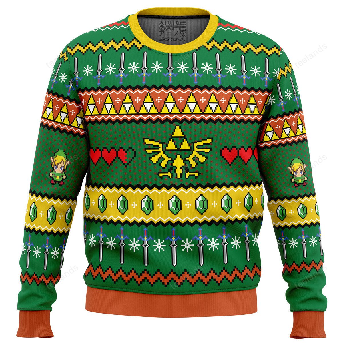 Zelda 3D Christmas Sweater - Holiday Gift product image