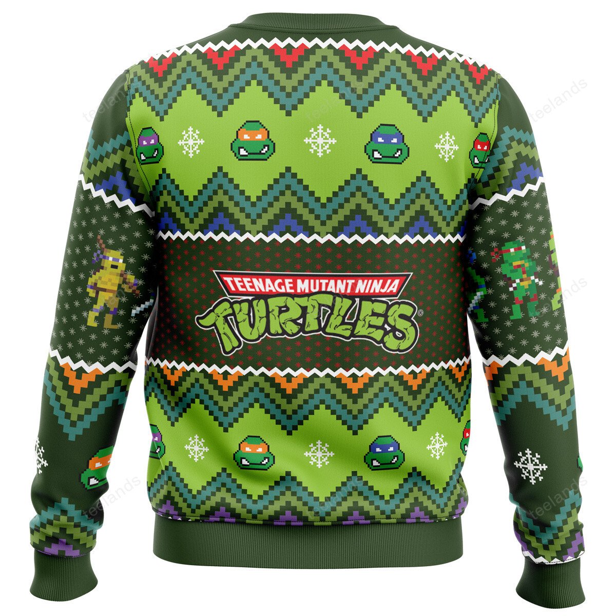 Teenage Mutant Ninja Turtles 3D Christmas Sweater - Holiday Gift product image 3