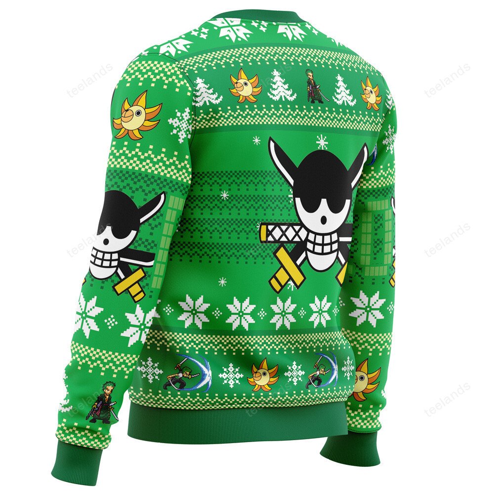 Zoro 3D Ugly Christmas Sweater - Holiday Gift product image 3