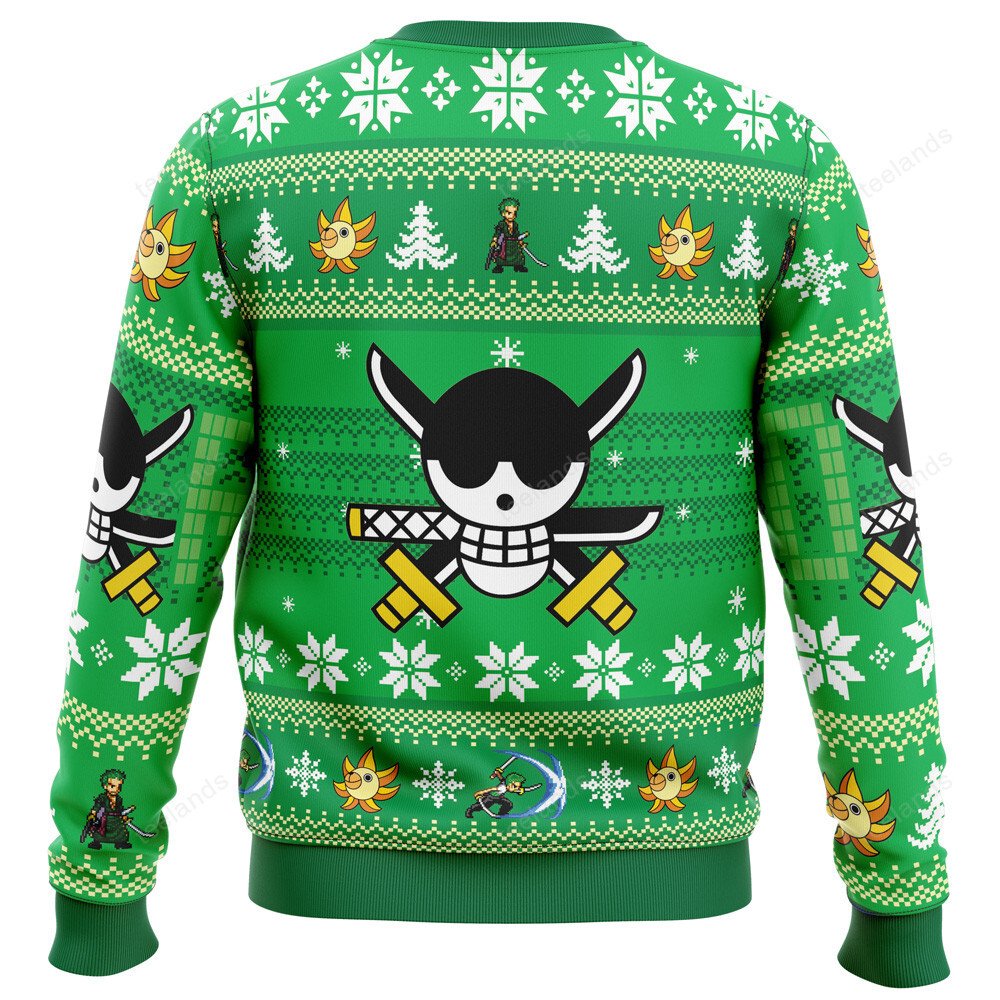 Zoro 3D Ugly Christmas Sweater - Holiday Gift product image 4