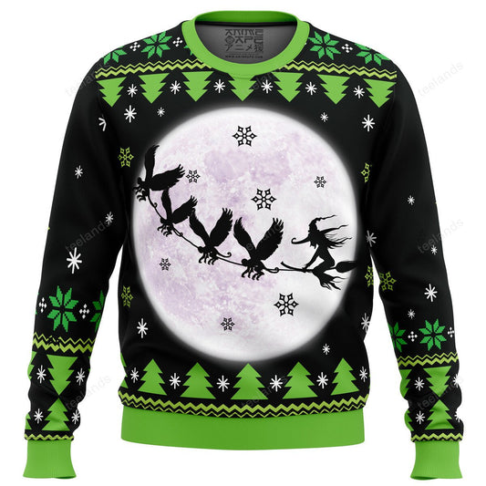 Wicked the musical 3D Ugly Christmas Sweater - Holiday Gift product image