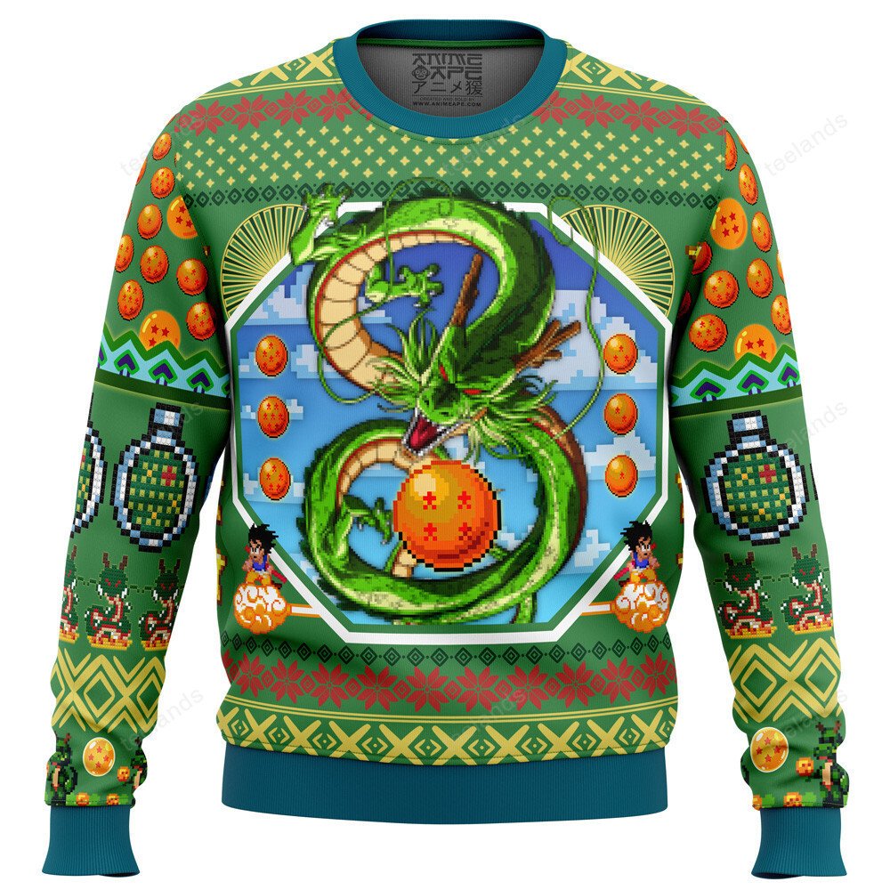 Shenron 3D Christmas Sweater - Holiday Gift product image