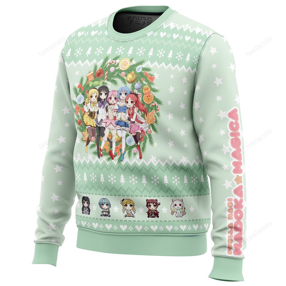 Magical girls 3D Christmas Sweater - Holiday Gift product image 2