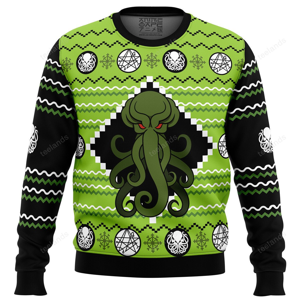 Cthulhu 3D Christmas Sweater - Holiday Gift product image