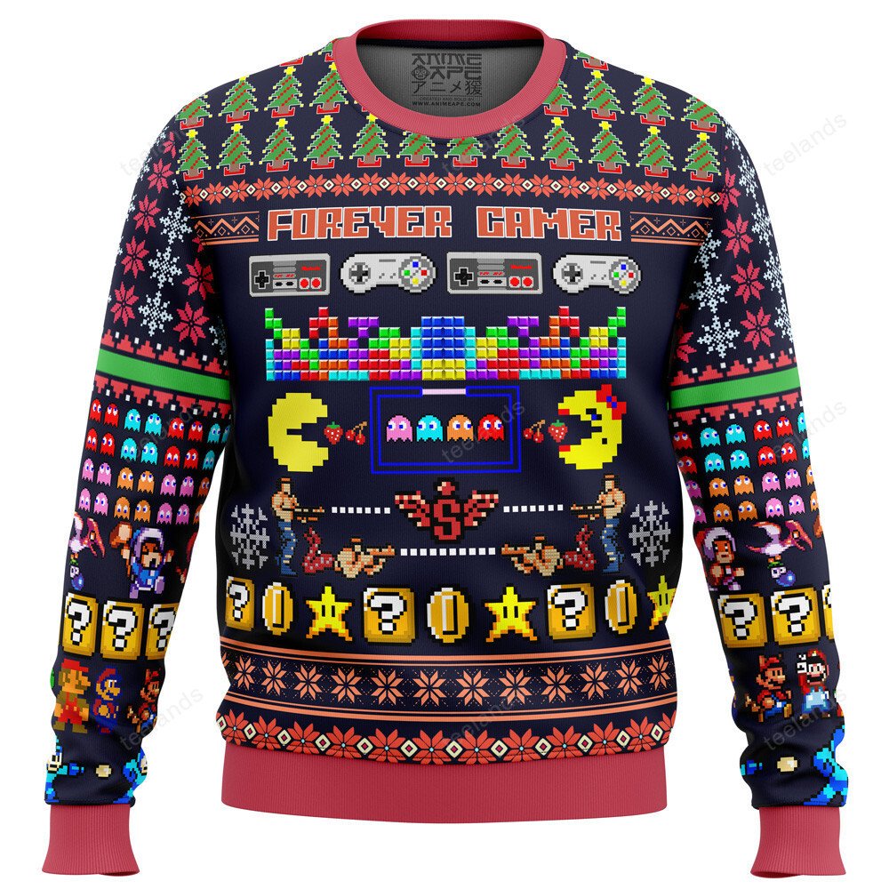 Forever gamer 3D Christmas Sweater - Holiday Gift product image