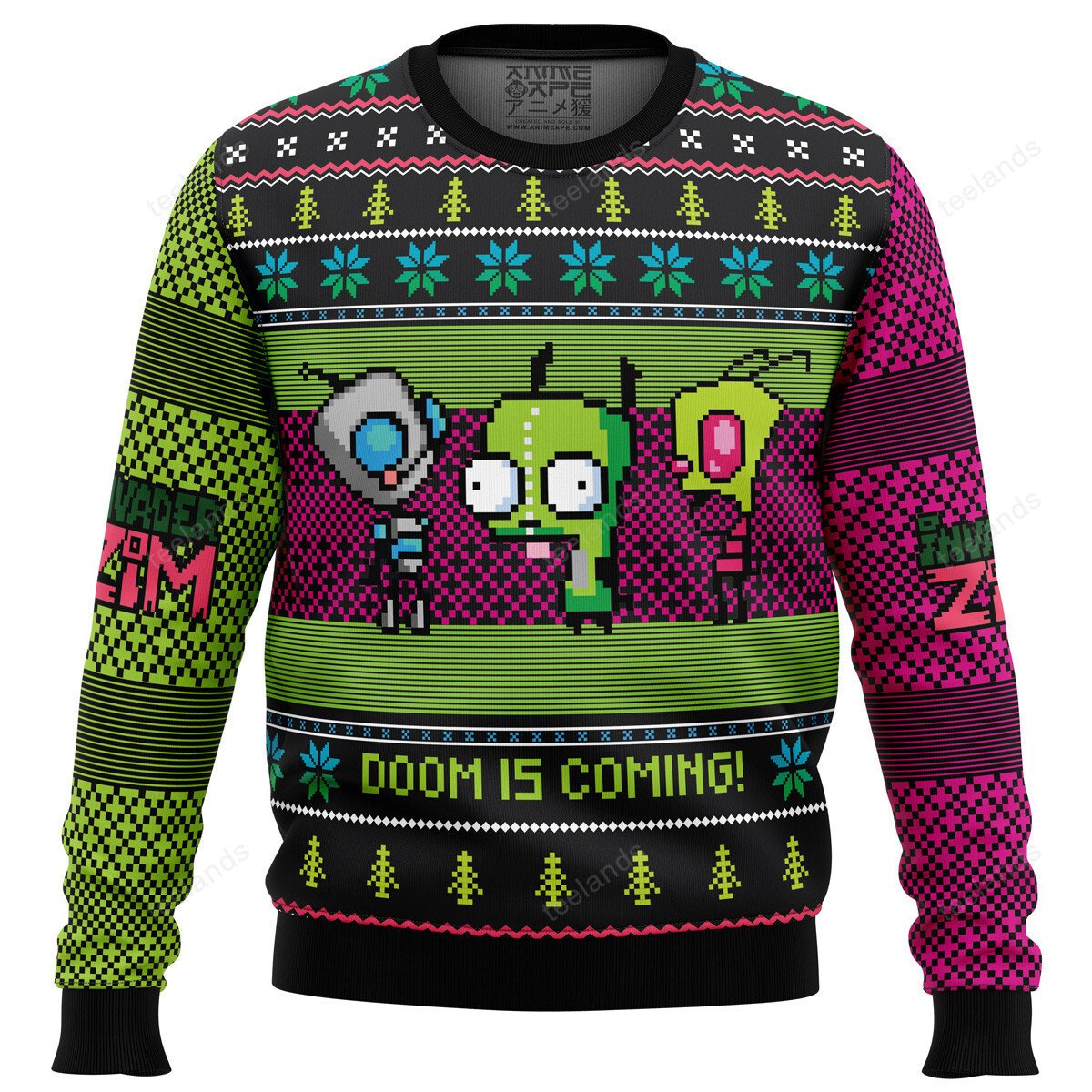 Doom is coming 3D Ugly Christmas Sweater - Holiday Gift product image