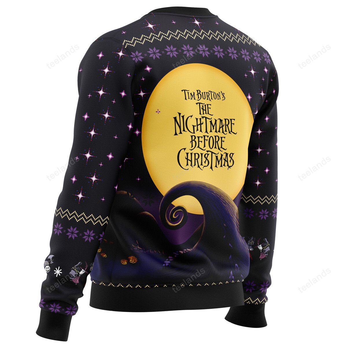 Jack skellington 3D Christmas Sweater - Holiday Gift product image 3
