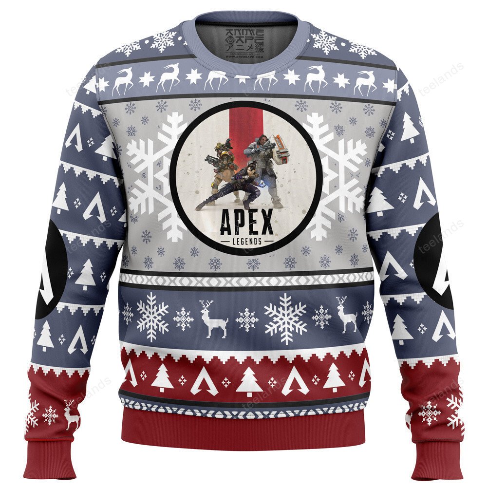 Apex legends 3D Ugly Christmas Sweater - Holiday Gift product image