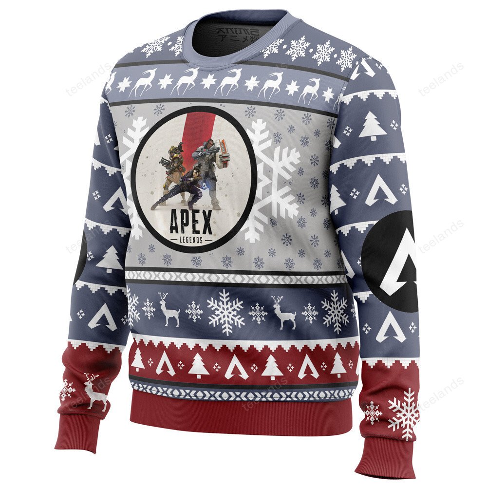 Apex legends 3D Ugly Christmas Sweater - Holiday Gift product image 2
