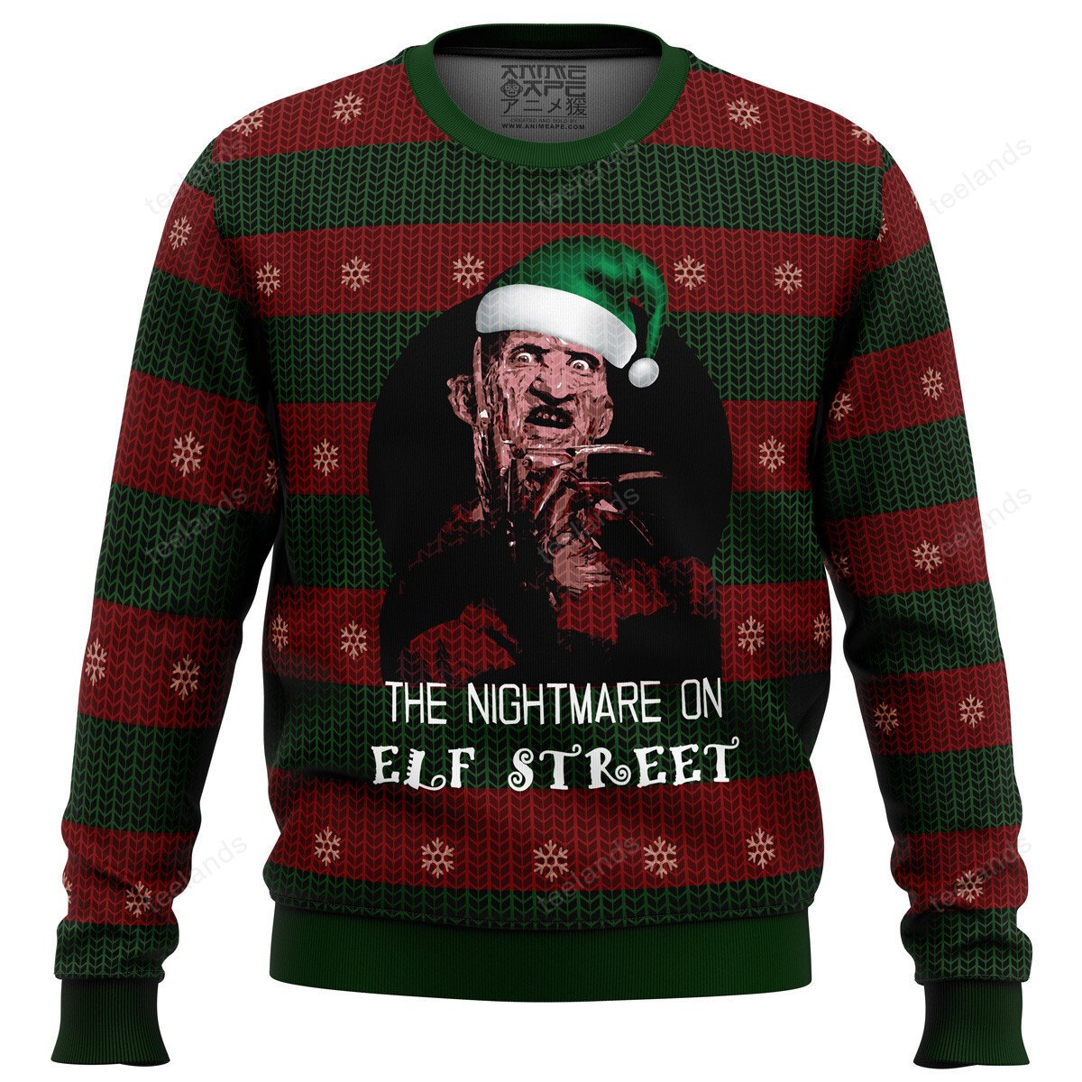 Merry Christmas shitter’s full 3D Ugly Christmas Sweater - Holiday Gift product image 5