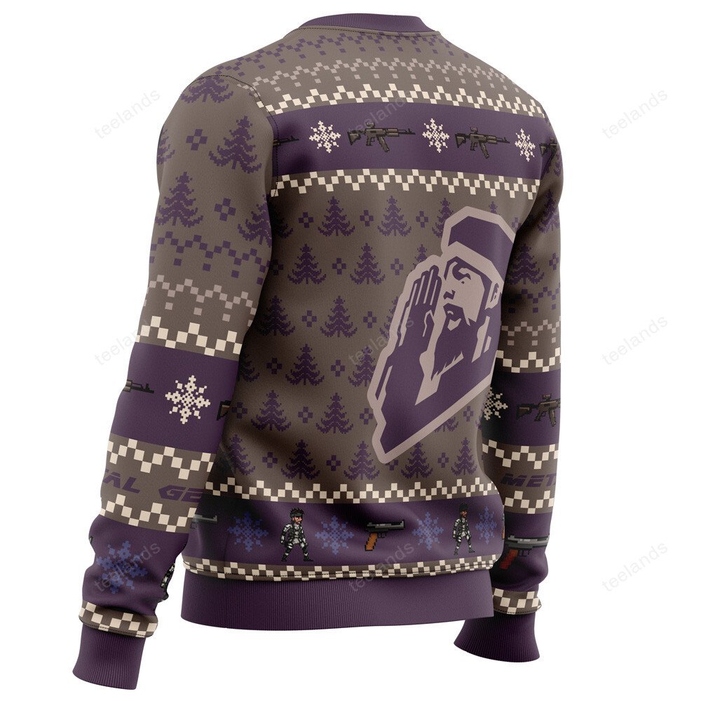 Metal gear solid 3D Christmas Sweater - Holiday Gift product image 3