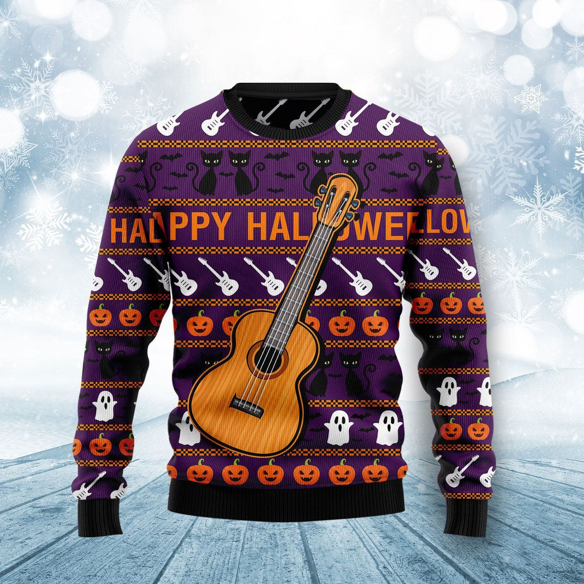 Skull face 3D Christmas Sweater - Holiday Gift product image 4